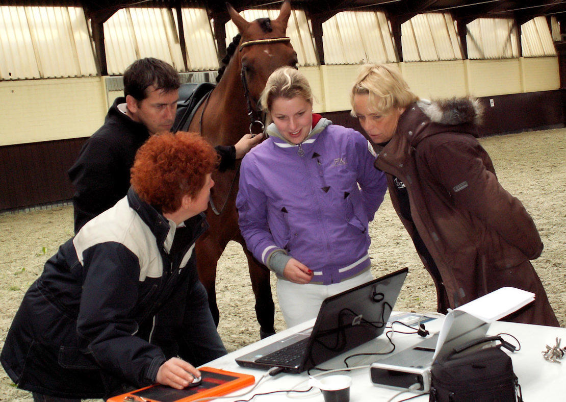 interested rider receives explanation